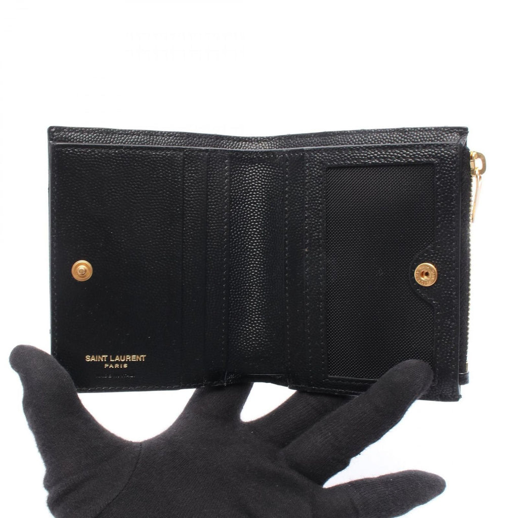Saint Laurent Paris Bifold Wallet Monogram Leather