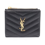 Saint Laurent Paris Bifold Wallet Monogram Leather