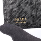 Prada Bifold Wallet Saffiano Metal Leather
