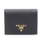 Prada Bifold Wallet Saffiano Metal Leather