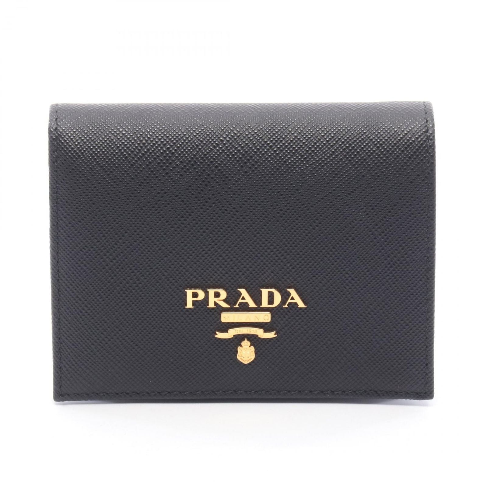 Prada Bifold Wallet Saffiano Metal Leather