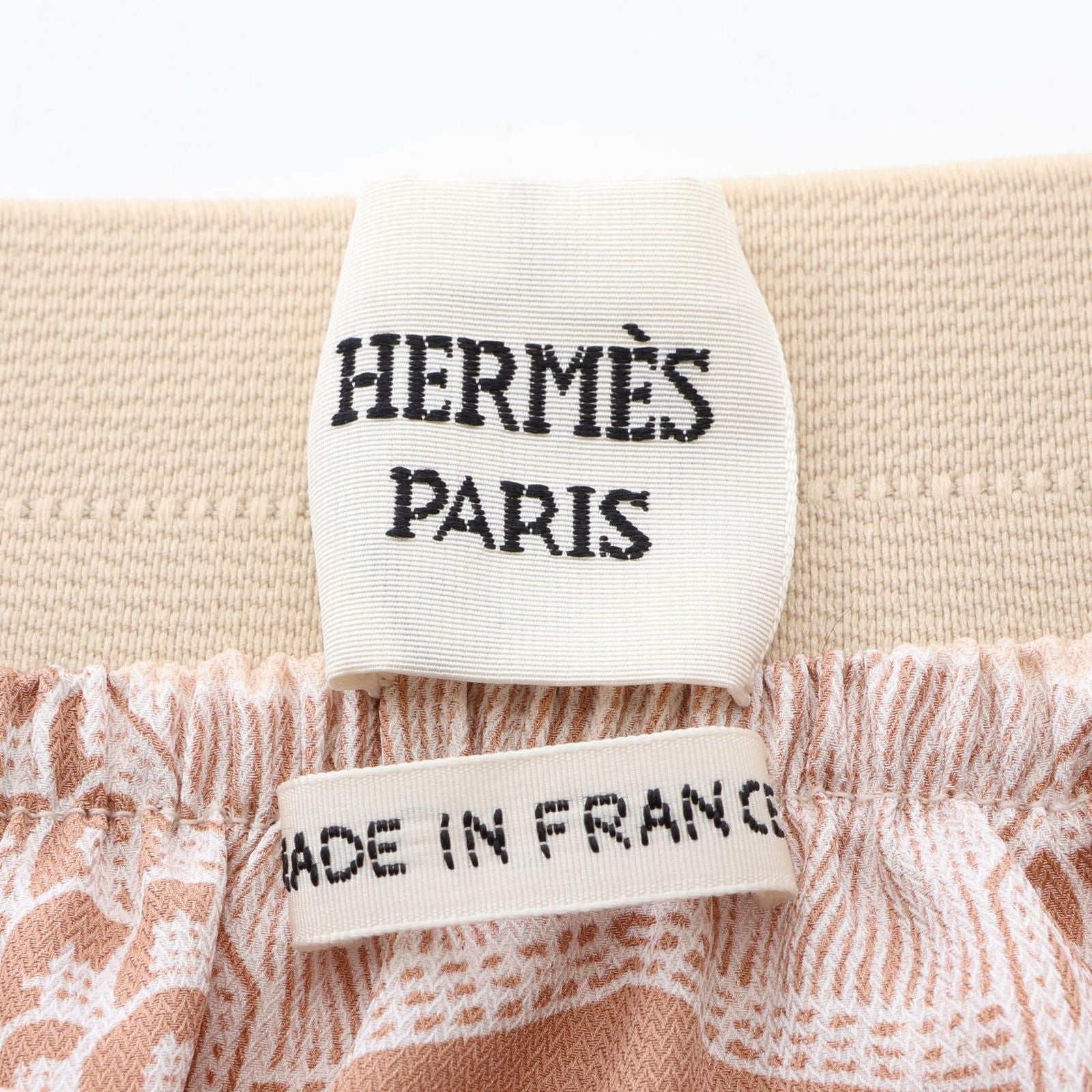 Hermes Skirt les Tambours Silk — view 3