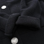 Chanel Cardigan CC Logo Button Patch Cashmere — view 8