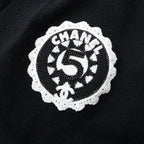 Chanel Cardigan CC Logo Button Patch Cashmere — view 6