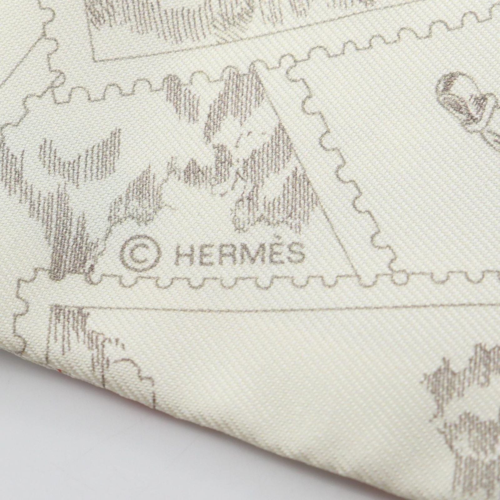 Hermes Scarf Twill le Philateliste du Faubourg Silk