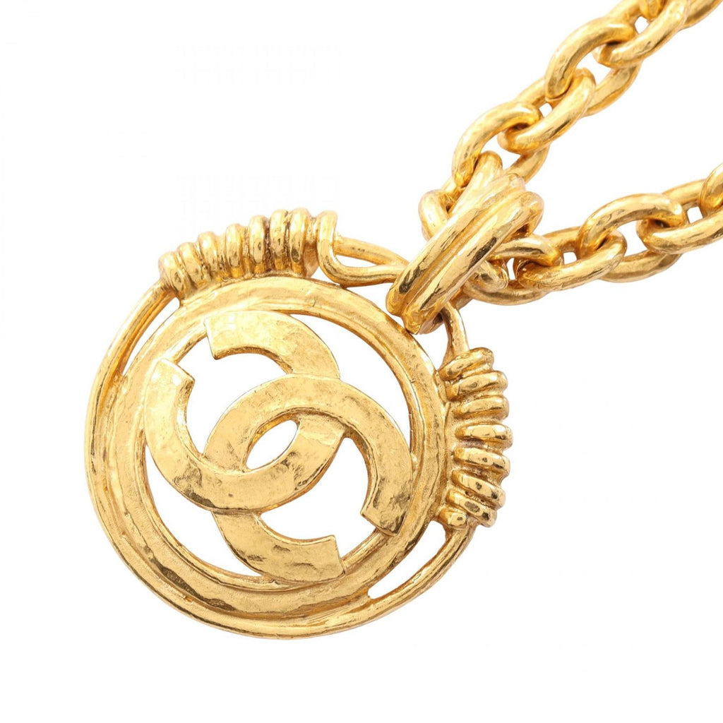 Chanel Necklace CC Logo Circle
