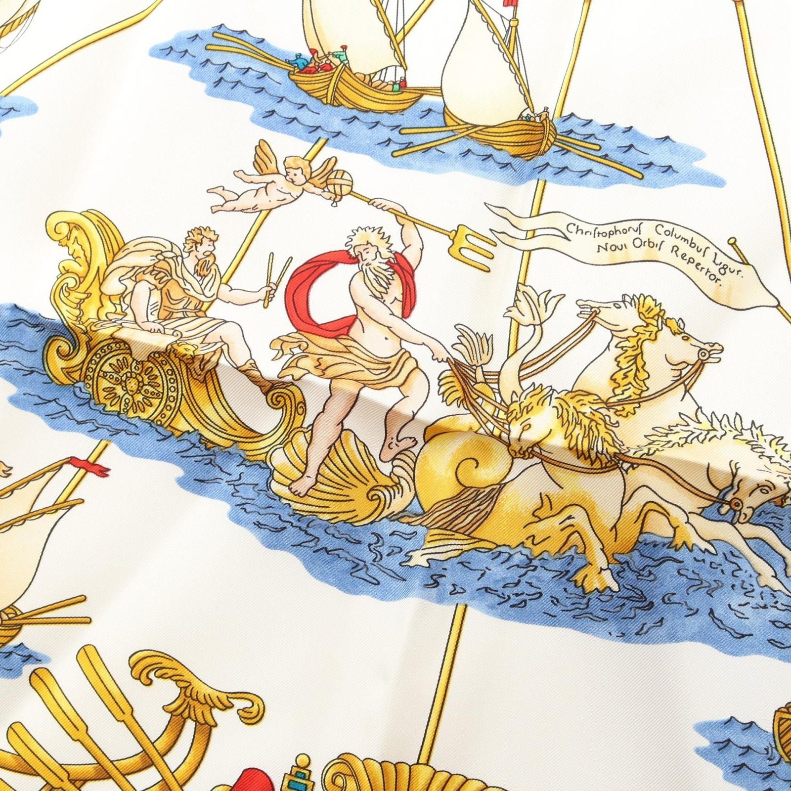 Hermes Scarf Carre 90 Voiles de Lumiere Silk