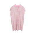 Hermes Dress Kanoe Polo Shirt French Sleeve All Over Pattern Cotton