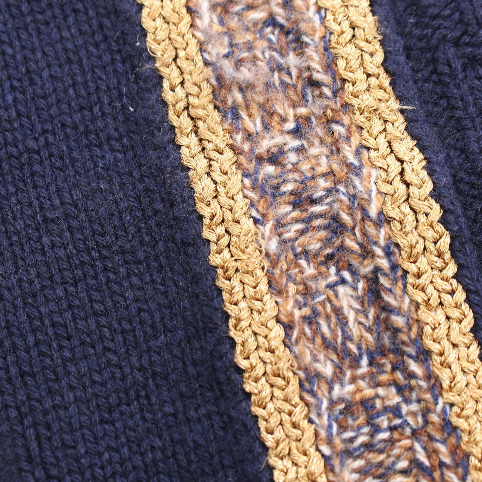 Chanel Knit CC Logo Cashmere Sweater — view 8