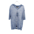 Fendi Polo Shirt FF Logo All Over Pattern Mesh Knit Silk Cashmere