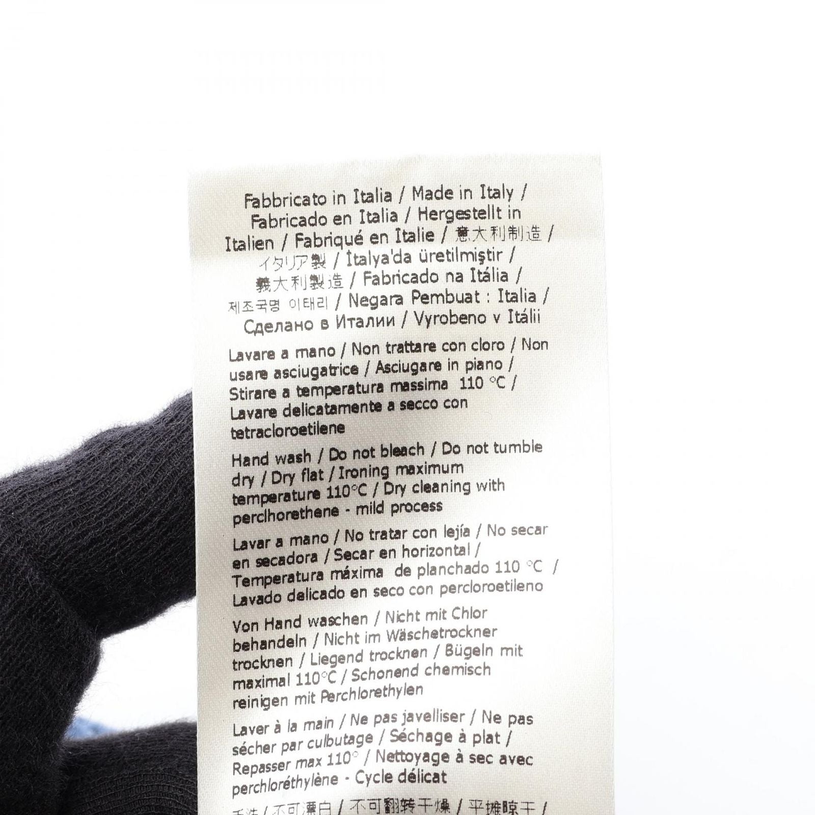 Fendi Polo Shirt FF Logo All Over Pattern Mesh Knit Silk Cashmere — view 5