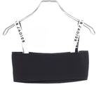 Dior Tube Top Logo Knit Bare Top Rayon Sweater — view 2