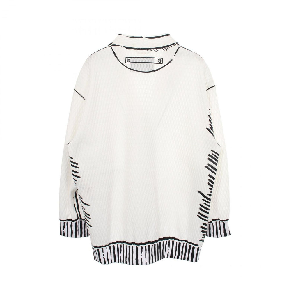 Fendi Cardigan Illustration Style Joshua Vidas Collaboration — view 2