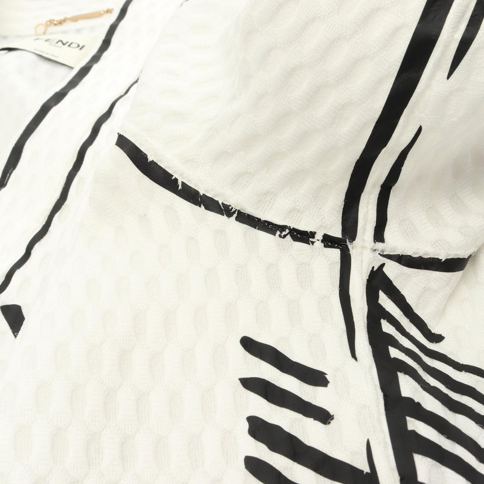 Fendi Cardigan Illustration Style Joshua Vidas Collaboration — view 6