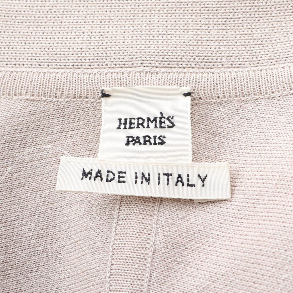 Hermes Cardigan Twill Brides de Gala Shadow Scarf Contrast Silk Cotton — view 3