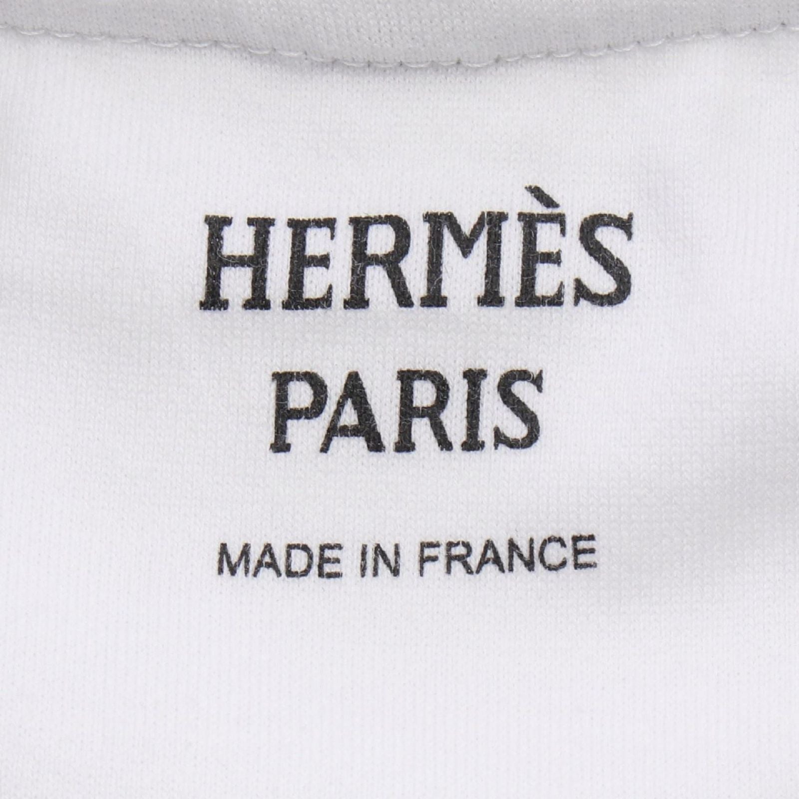 Hermes Short Sleeve T-Shirt Chaine D'ancre Cotton — view 3