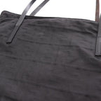 Fendi Tote Bag Zucca Black Nylon Leather