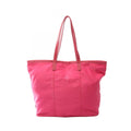 Prada Tote Bag Nylon Jacquard Pink Logo