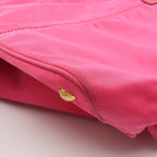 Prada Tote Bag Nylon Jacquard Pink Logo