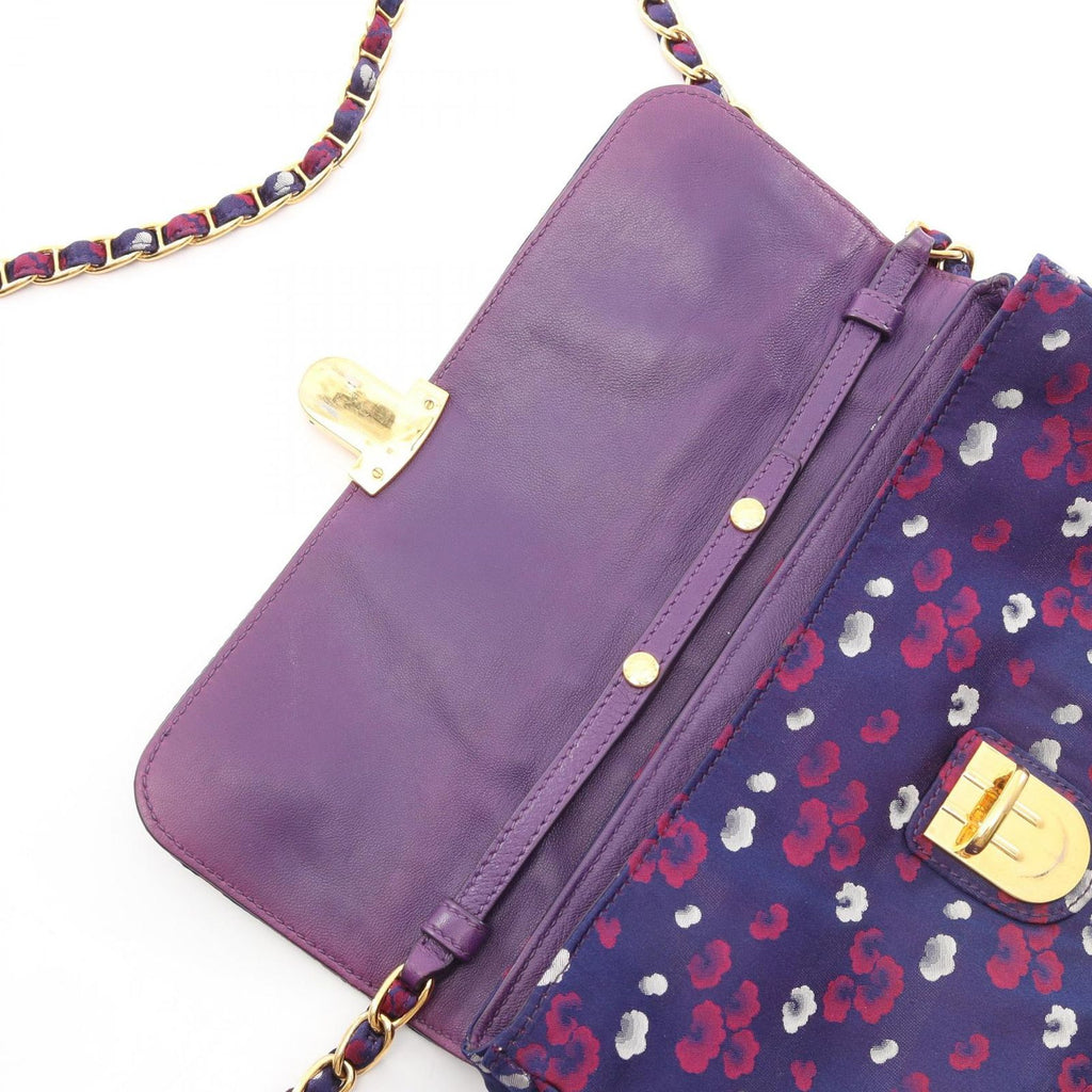 Prada Shoulder Bag Navy Nylon
