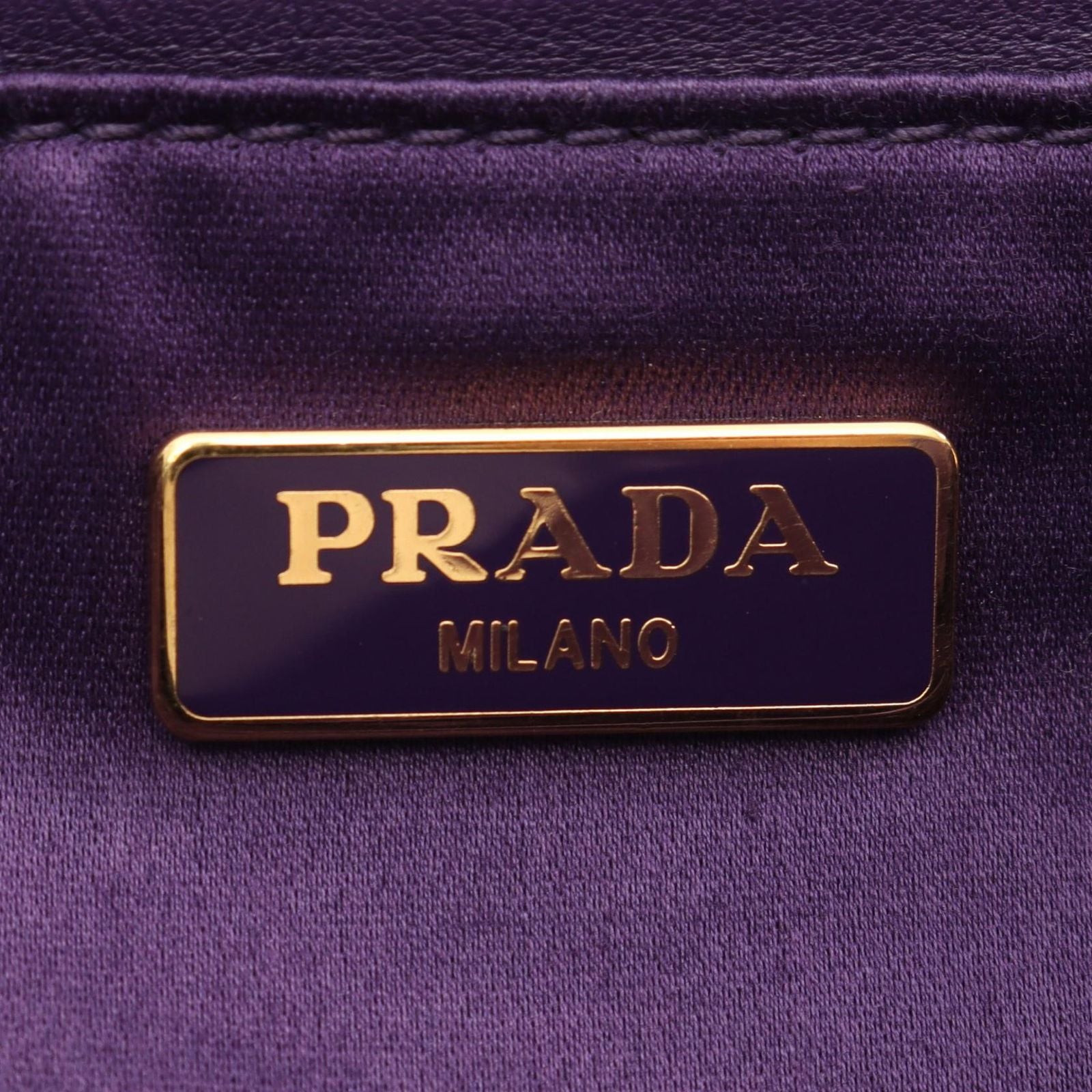 Prada Shoulder Bag Navy Nylon