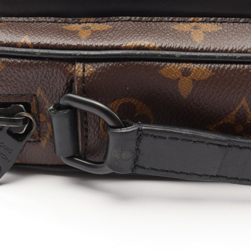 Louis Vuitton Shoulder Bag Christopher Wearable Wallet Monogram Macassar Canvas