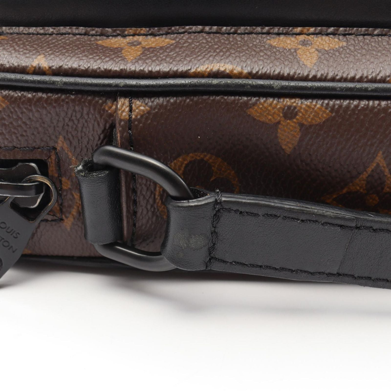 Louis Vuitton Shoulder Bag Christopher Wearable Wallet Monogram Macassar Canvas