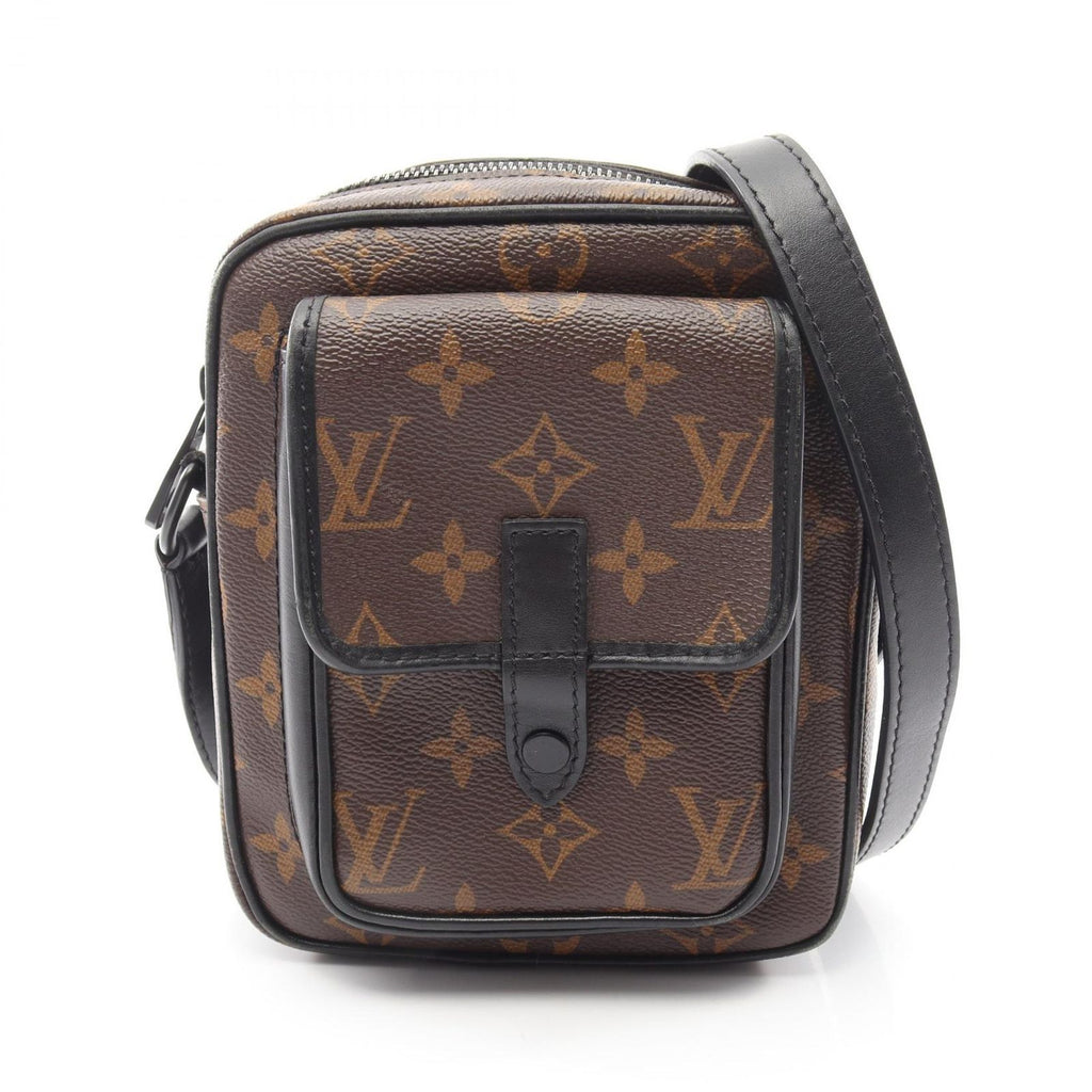 Louis Vuitton Shoulder Bag Christopher Wearable Wallet Monogram Macassar Canvas
