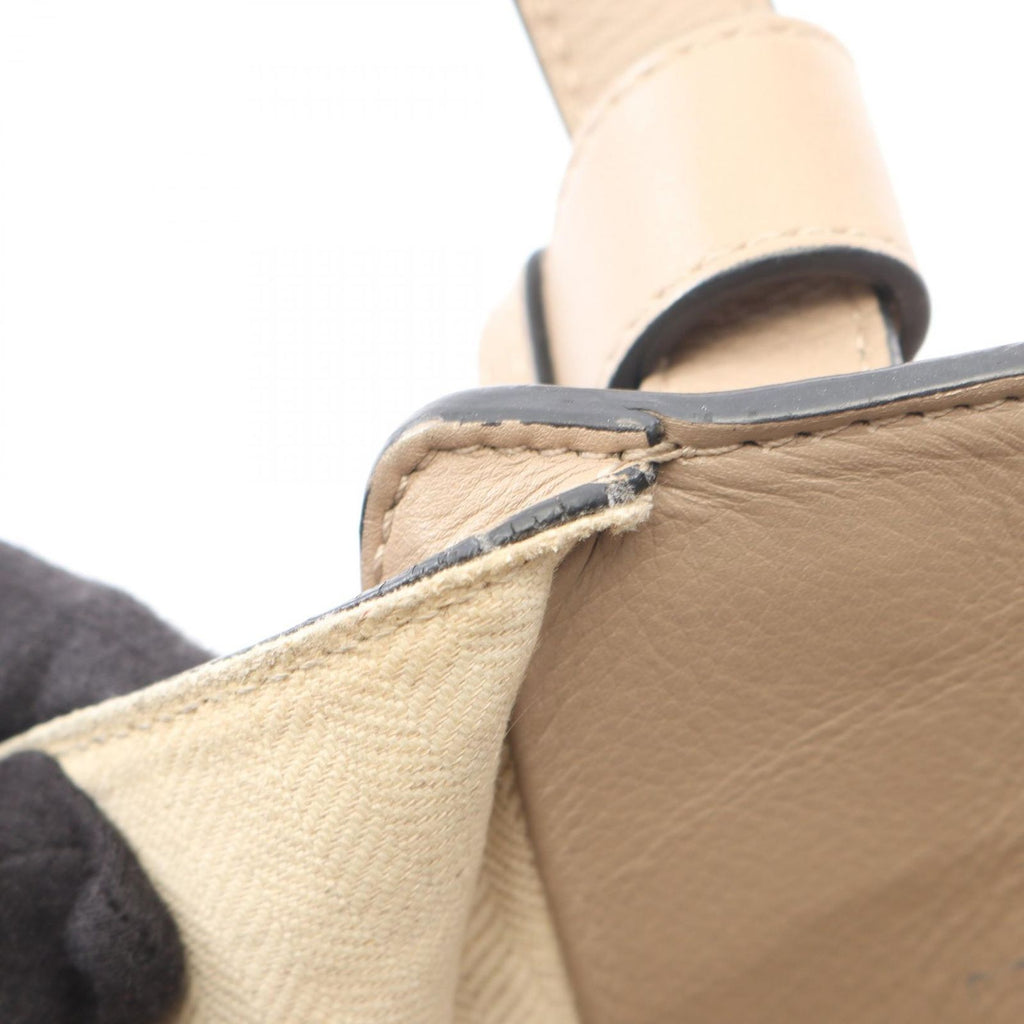 Loewe Handbag Hammock Small 2-Way Gray Leather