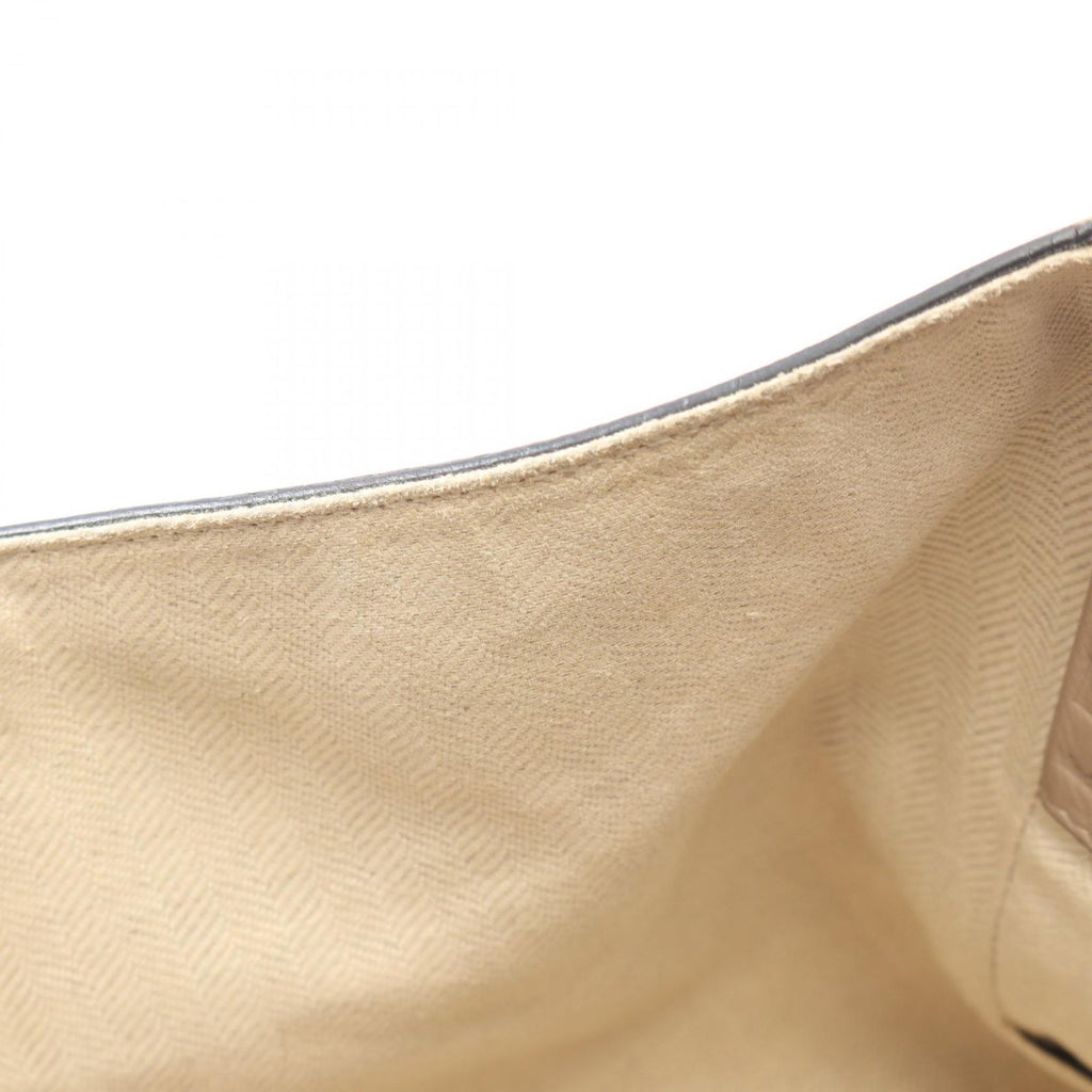 Loewe Handbag Hammock Small 2-Way Gray Leather