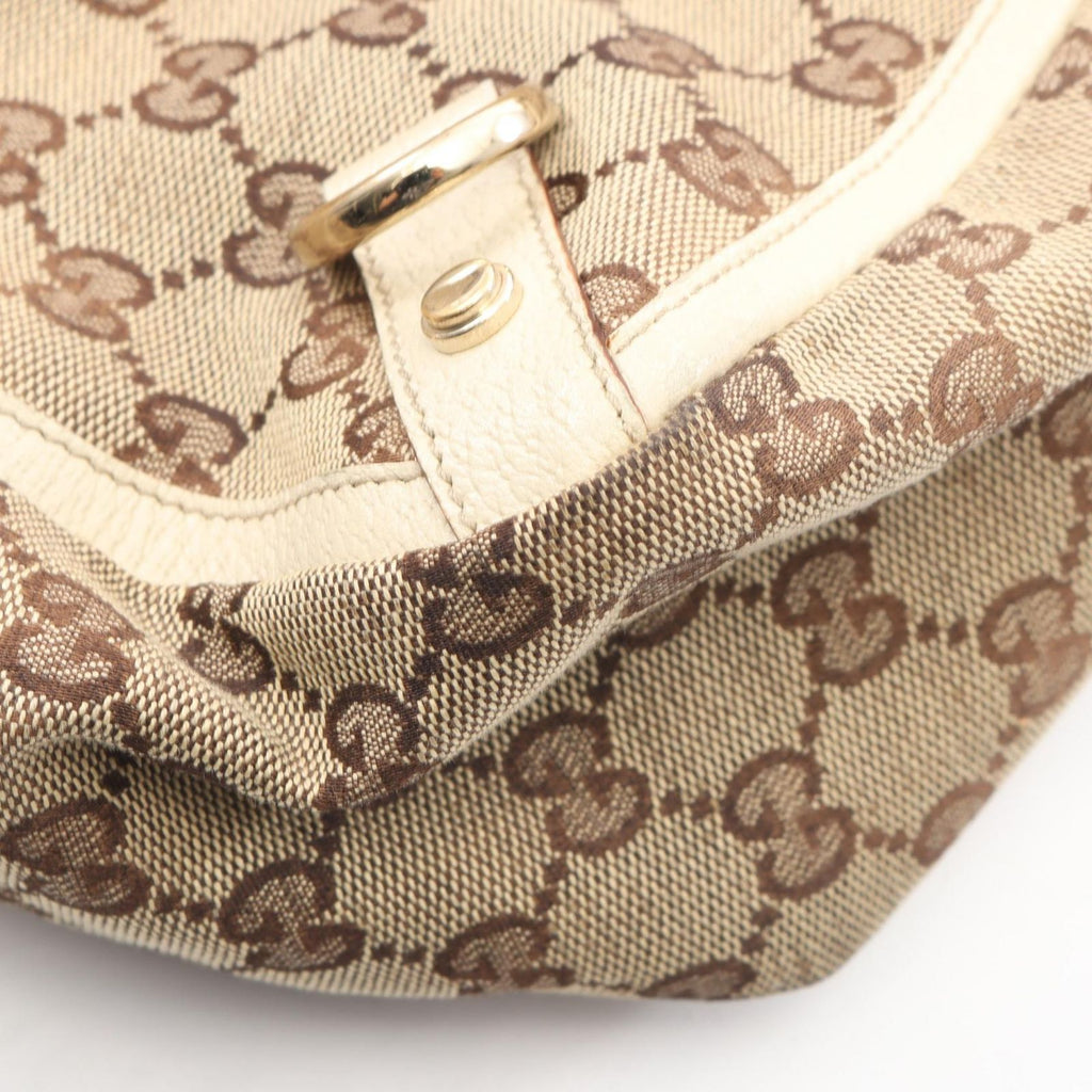 Gucci Tote Bag Abbey GG Canvas Beige Ivory
