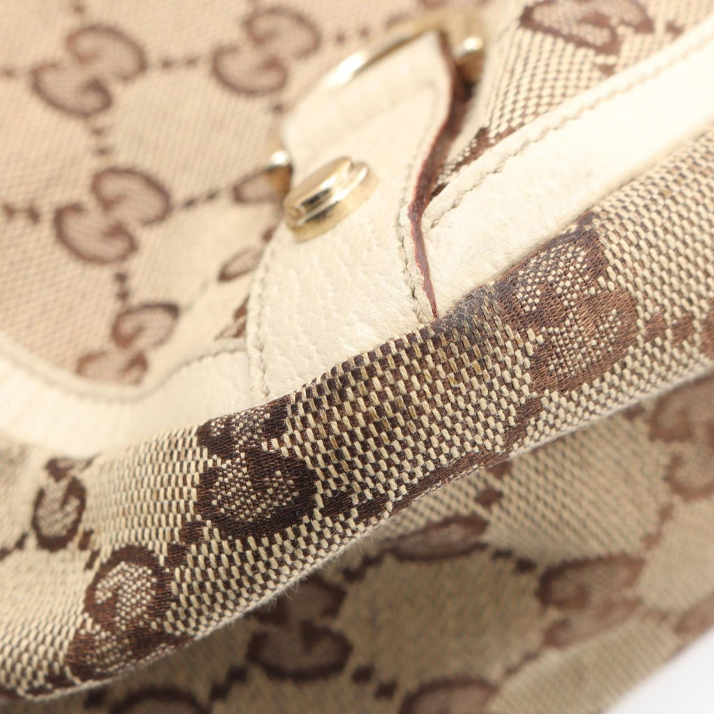 Gucci Tote Bag Abbey GG Canvas Beige Ivory