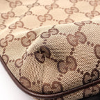 Gucci Shoulder Bag GG Canvas Beige Brown