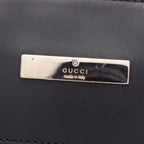 Gucci Shoulder Bag GG Canvas Gray Black