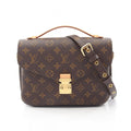 Louis Vuitton Handbag Pochette Metis MM 2-Way Canvas Leather
