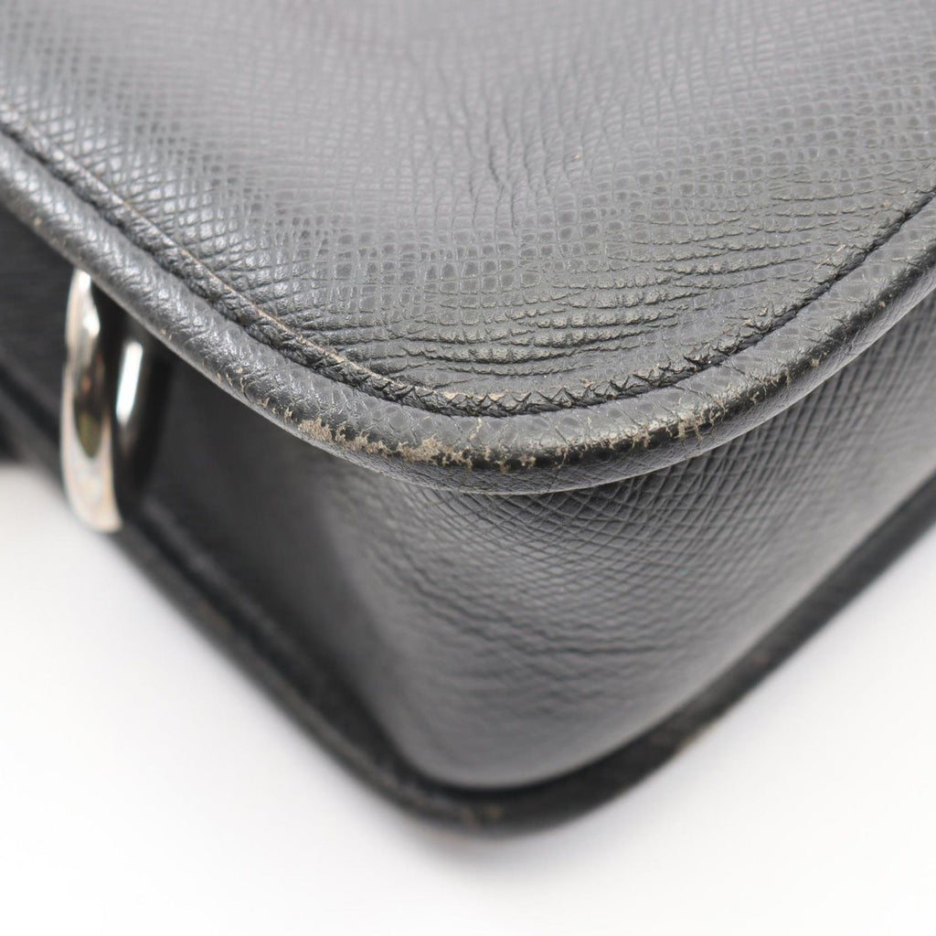 Louis Vuitton Shoulder Bag Andrey Ardoise Leather
