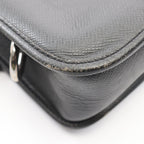 Louis Vuitton Shoulder Bag Andrey Ardoise Leather