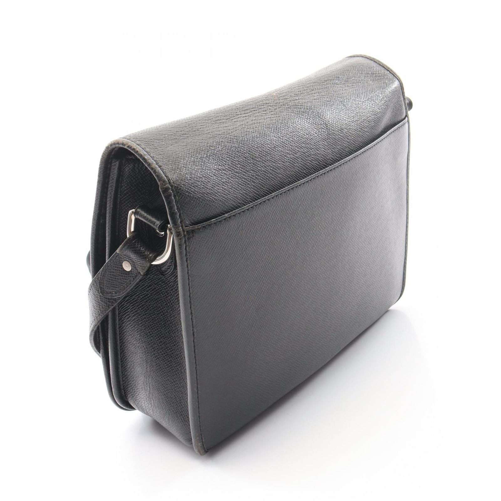 Louis Vuitton Shoulder Bag Andrey Ardoise Leather
