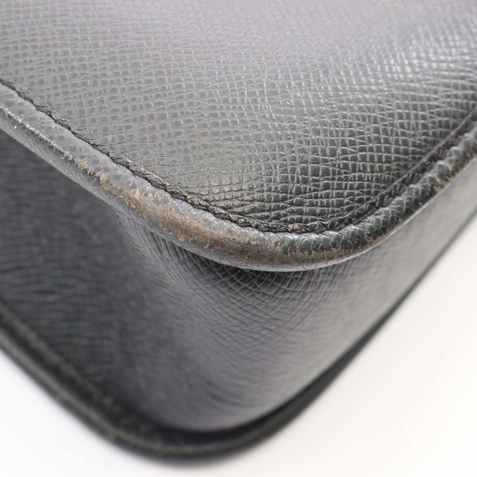 Louis Vuitton Shoulder Bag Andrey Ardoise Leather