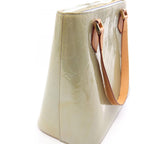 Louis Vuitton Handbag Houston Gray Leather
