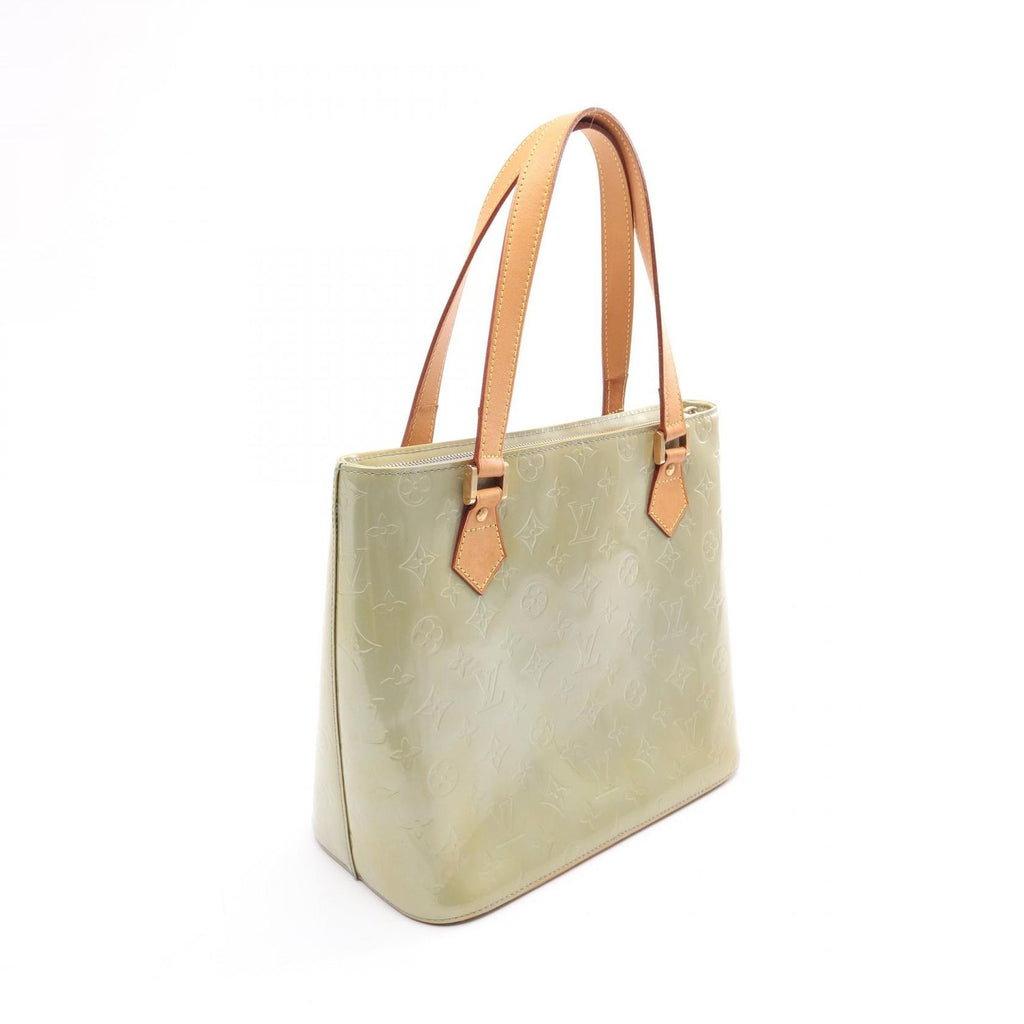 Louis Vuitton Handbag Houston Gray Leather