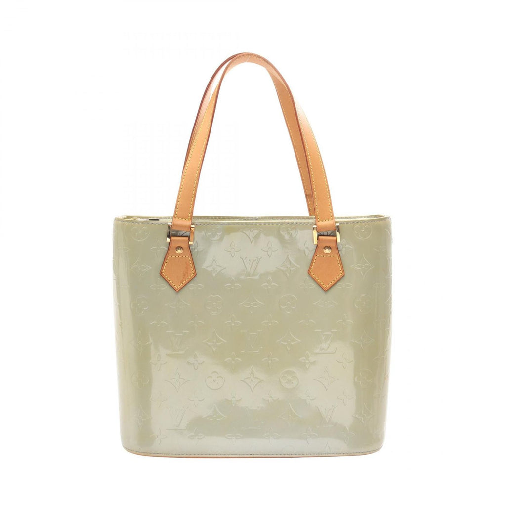 Louis Vuitton Handbag Houston Gray Leather
