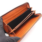 Gucci Round Wallet Micro Guccissima Orange Leather Guccissima