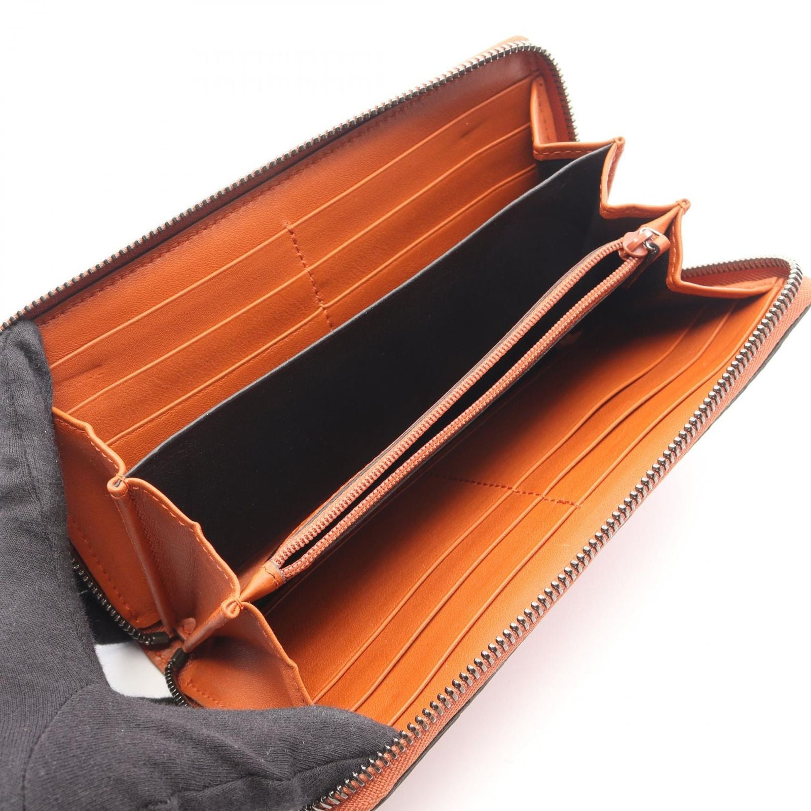 Gucci Round Wallet Micro Guccissima Orange Leather Guccissima