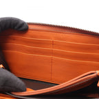 Gucci Round Wallet Micro Guccissima Orange Leather Guccissima