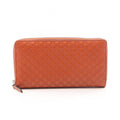 Gucci Round Wallet Micro Guccissima Orange Leather Guccissima