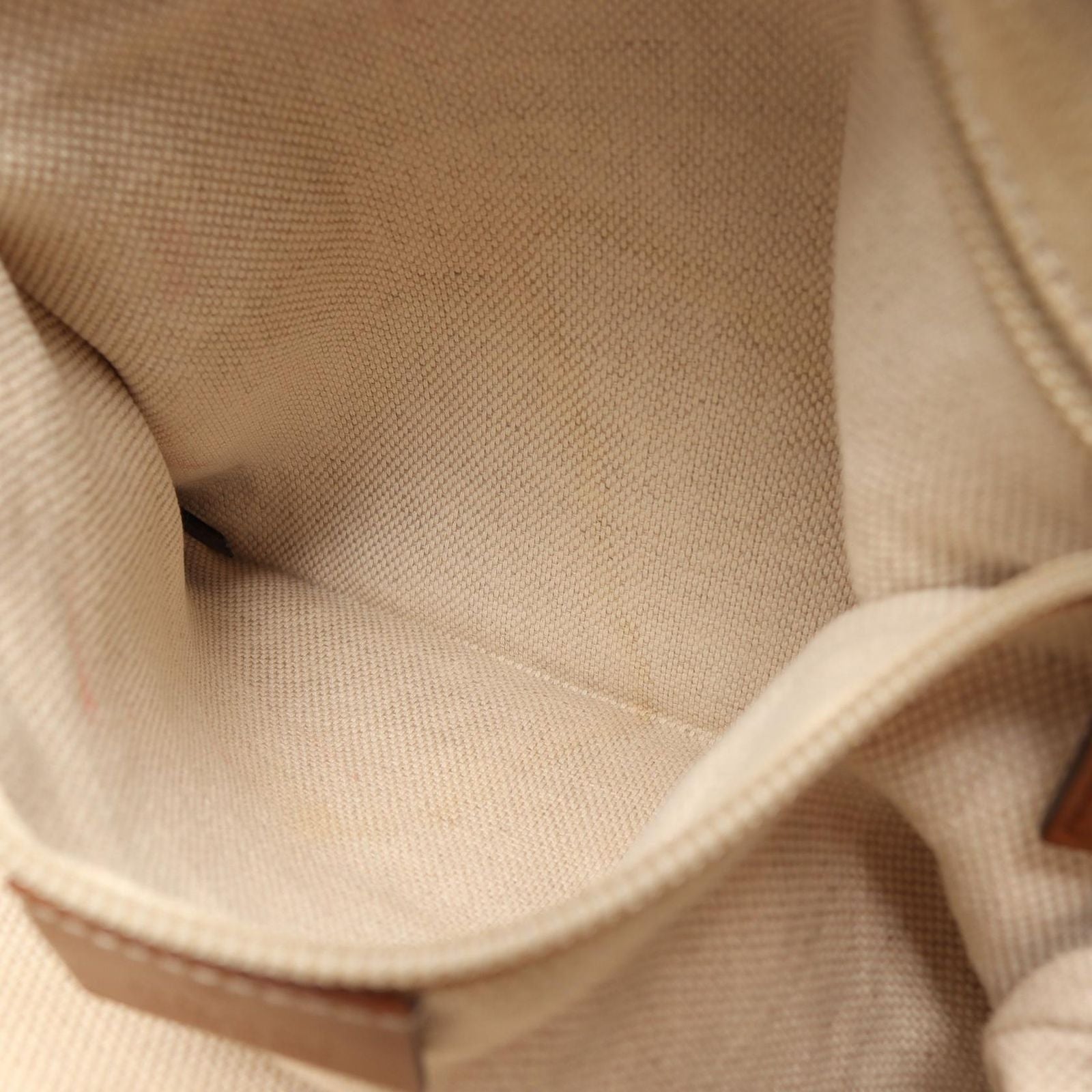 Gucci Shoulder Bag GG Canvas Sherry Line Beige Brown