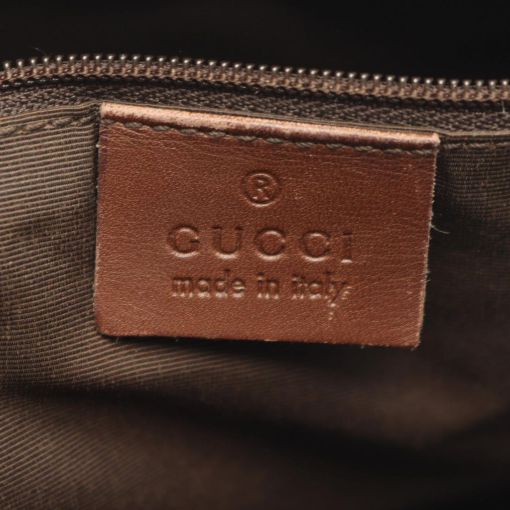 Gucci Tote Bag GG Canvas Beige Brown