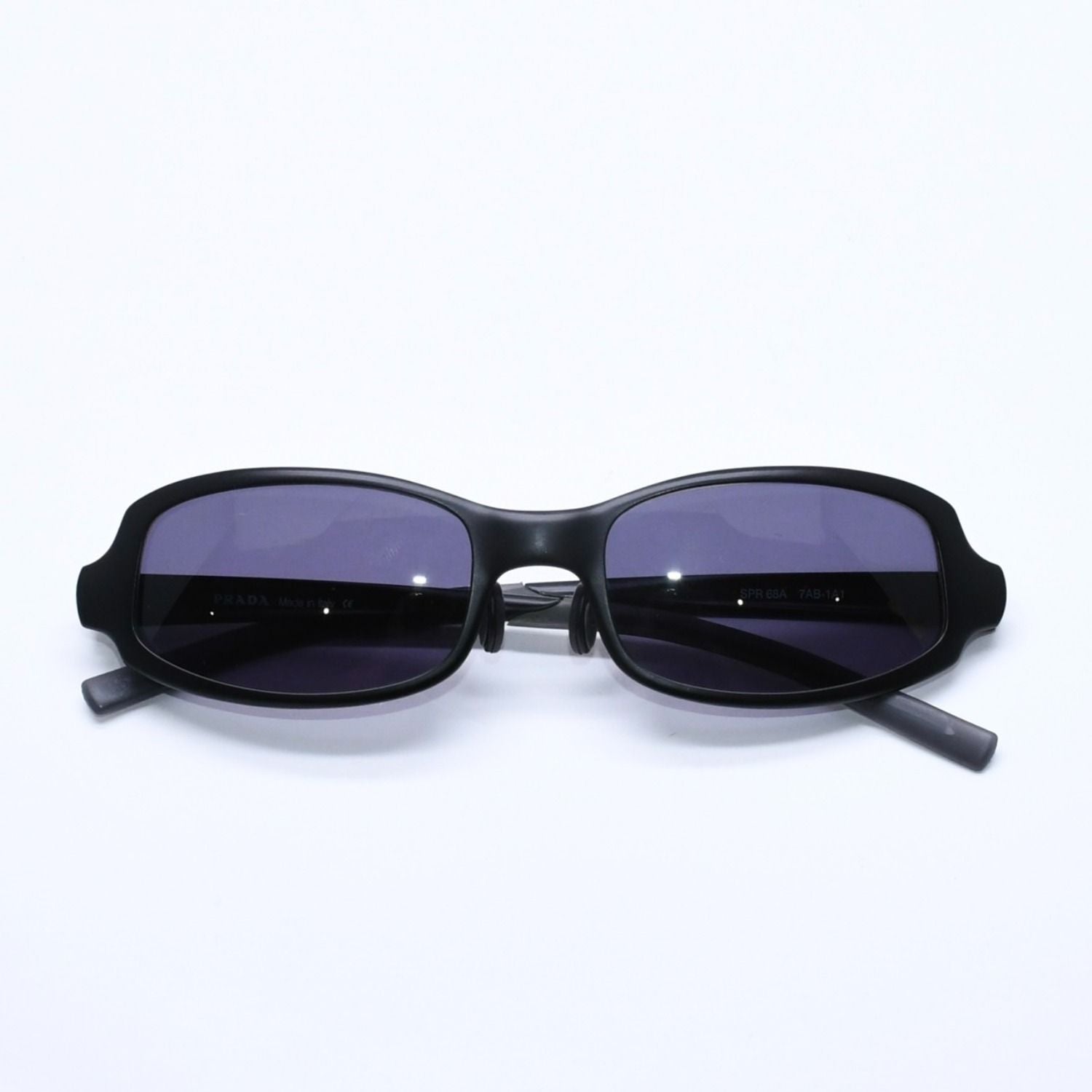 Prada Square Sunglasses Eyewear Metal Acetate Black