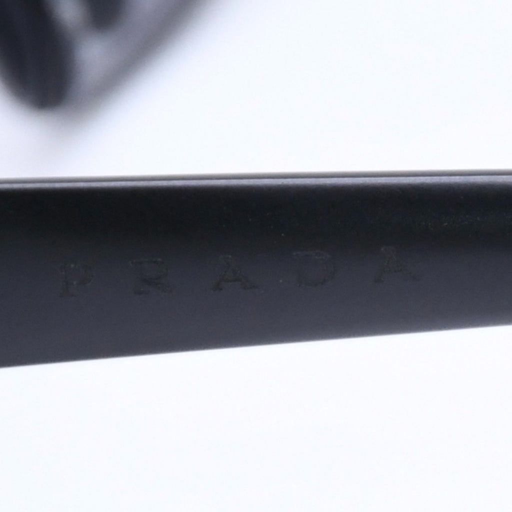 Prada Square Sunglasses Eyewear Metal Acetate Black — view 6